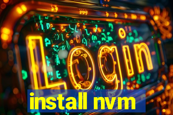 install nvm